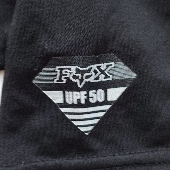 Fox rash guard boys size S black UPF 50 sun protection - Picture 5 of 8